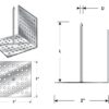 90 degree insulation hanger