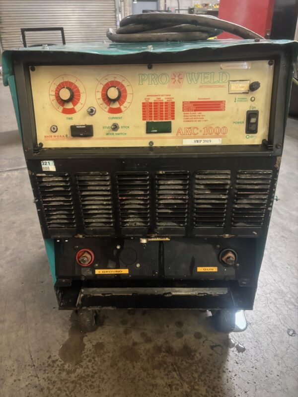USED ProWeld ARC 1000 Stud Welder