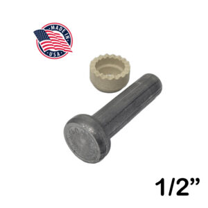 Stainless Steel Headed Concrete Anchor Studs 1/2"